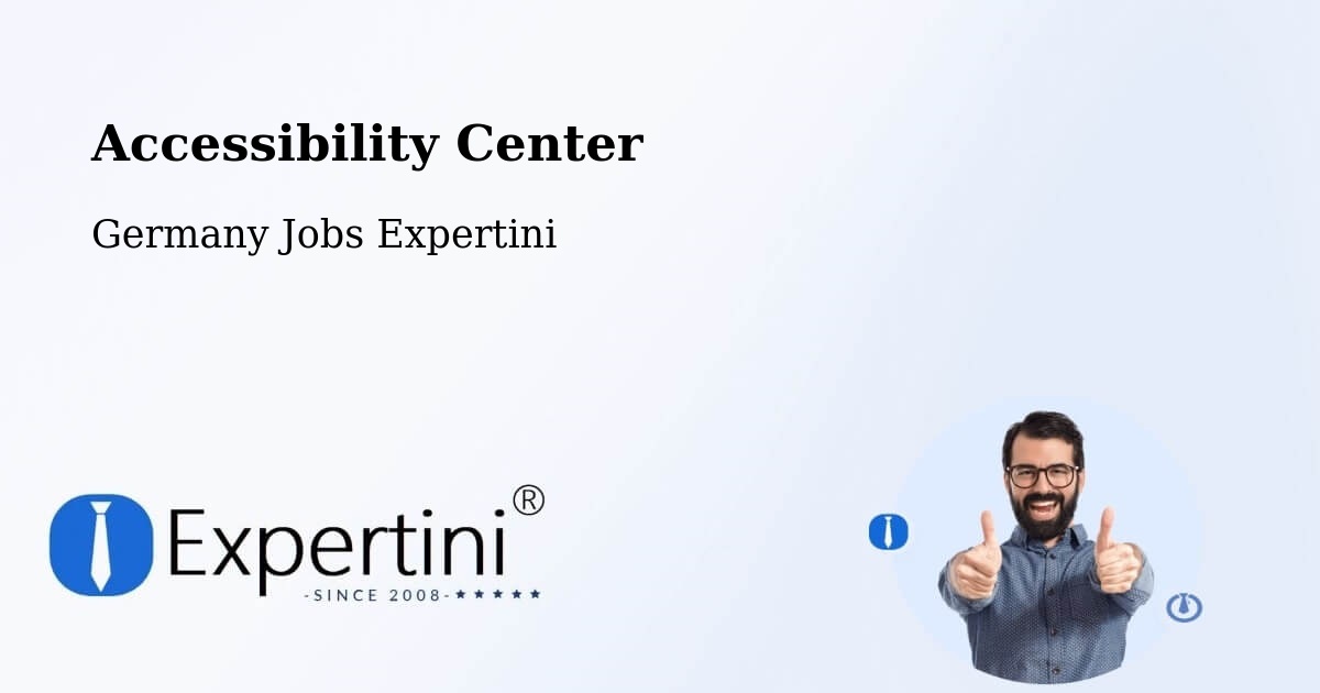 Accessibility Statement – Creglingen - Germany Jobs Expertini