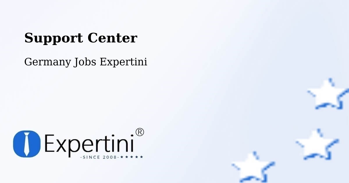 Support Services – Creglingen - Germany Jobs Expertini